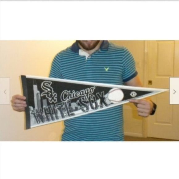 Chicago White SOX Baseball Pennant Full Size 12 x 30 Felt Fabric 2007 MLB Gift - Picture 1 of 10
